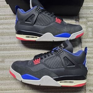 Jordan Athletic Shoes Black Red Blue